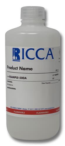 RSOF0010-500A | Formaldehyde, 37% w/w, ACS 500 mL Poly natural